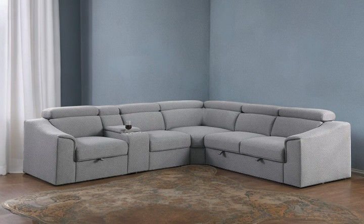 ROBERTO SLEEPER SECTIONAL – URBAN GREY